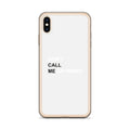 DON'T CALL ME ANYMORE - iPHONE CASE - WHITE